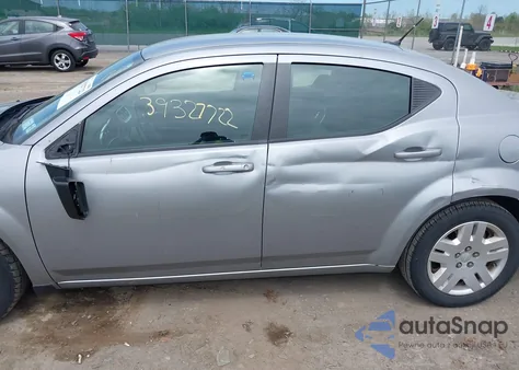 2013 Dodge Avenger Se z USA, uszkodzony, nr VIN 1C3CDZAB9DN646303